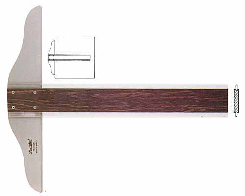 Régua T 60cm Fenólica Trident 5506